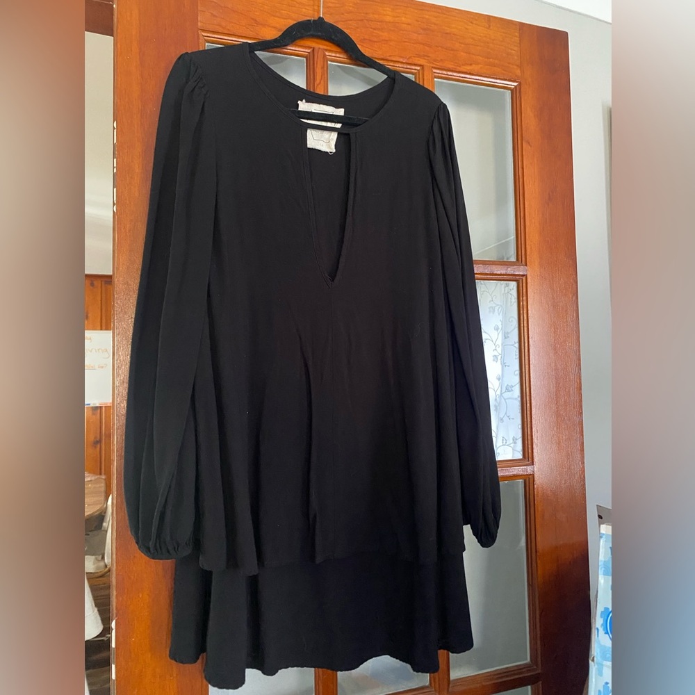 Free People long sleeve mini dress